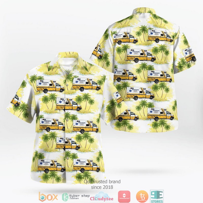 Wamego Kansas Pottawatomie County EMS 3D Hawaii Shirt