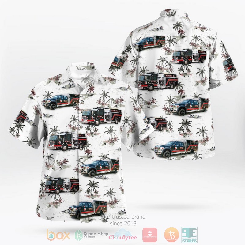 Wamego Kansas Pottawatomie County EMS 3D Hawaii Shirt