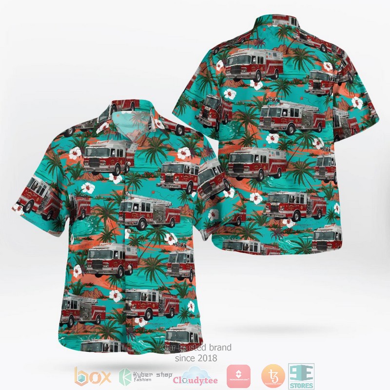 Ware County Emergency Medical Service Hawaiian Shirt