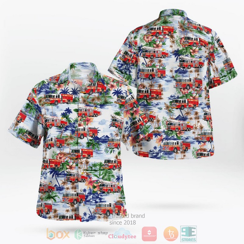 Warren County Georgia Warren County Emergency Services Ambulance Hawaiian shirt