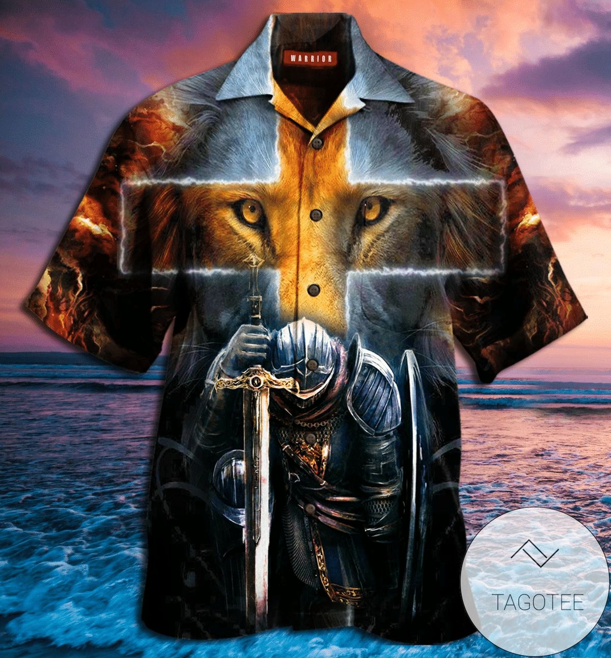 Warrior Jesus My Savior Hawaiian Shirt