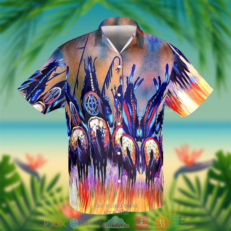 Washington Commanders NFL palm tree Hawaiian Shirt