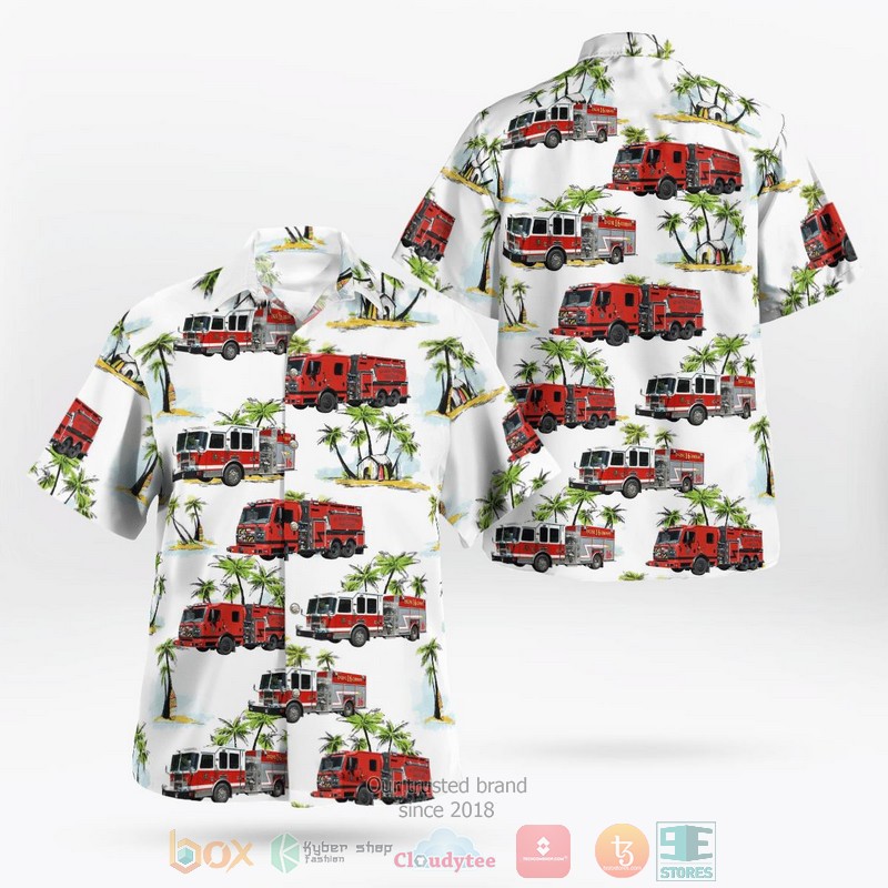 Washington County Virginia Washington County Life Saving Crew EMS Hawaiian Shirt