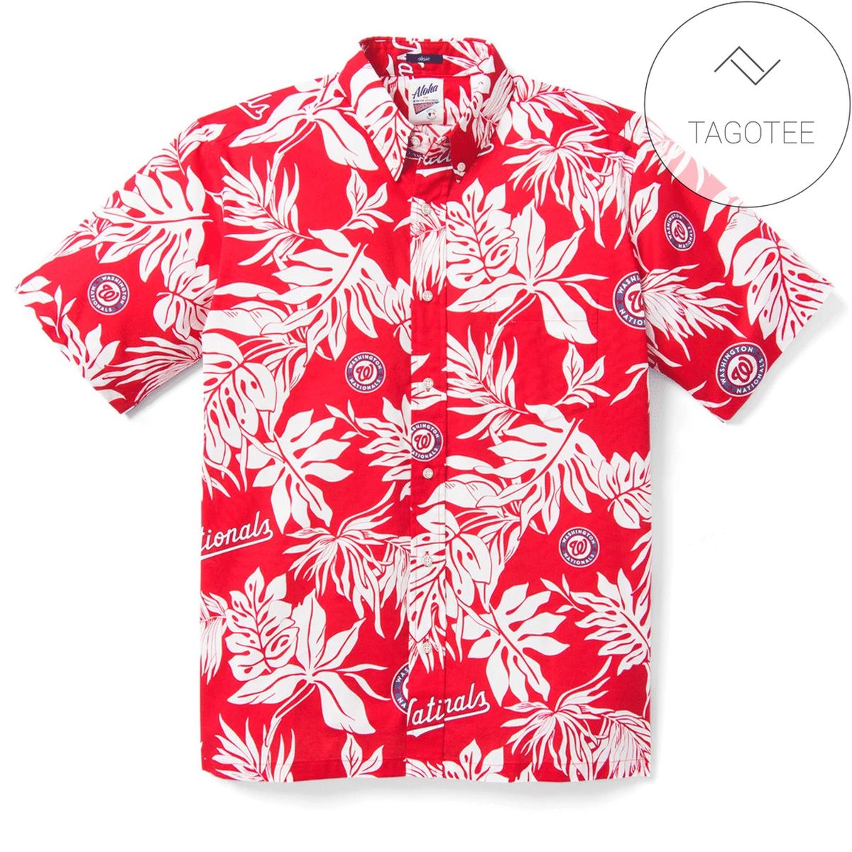 Washington Nationals 50th State Hawaiian Shirt