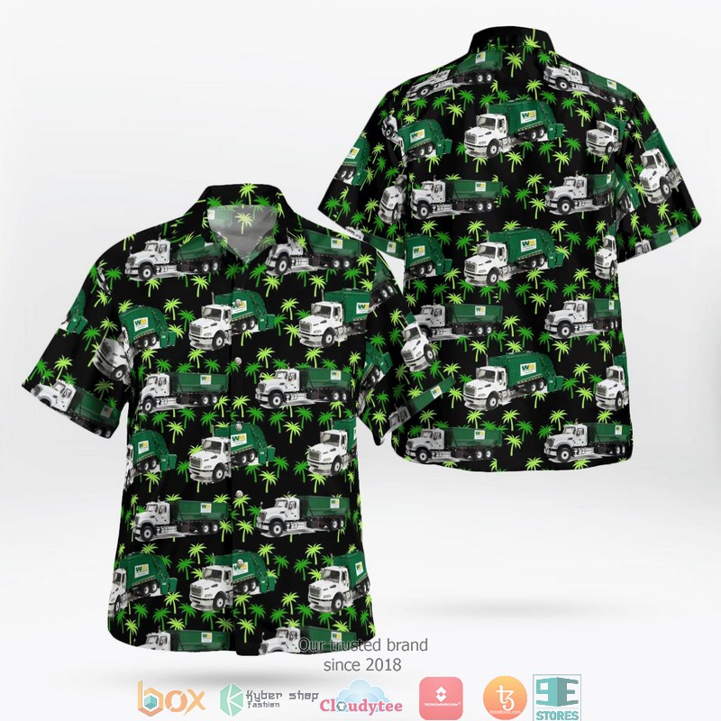 Waterbury Connecticut AMR Waterbury Ambulance Hawaiian Shirt