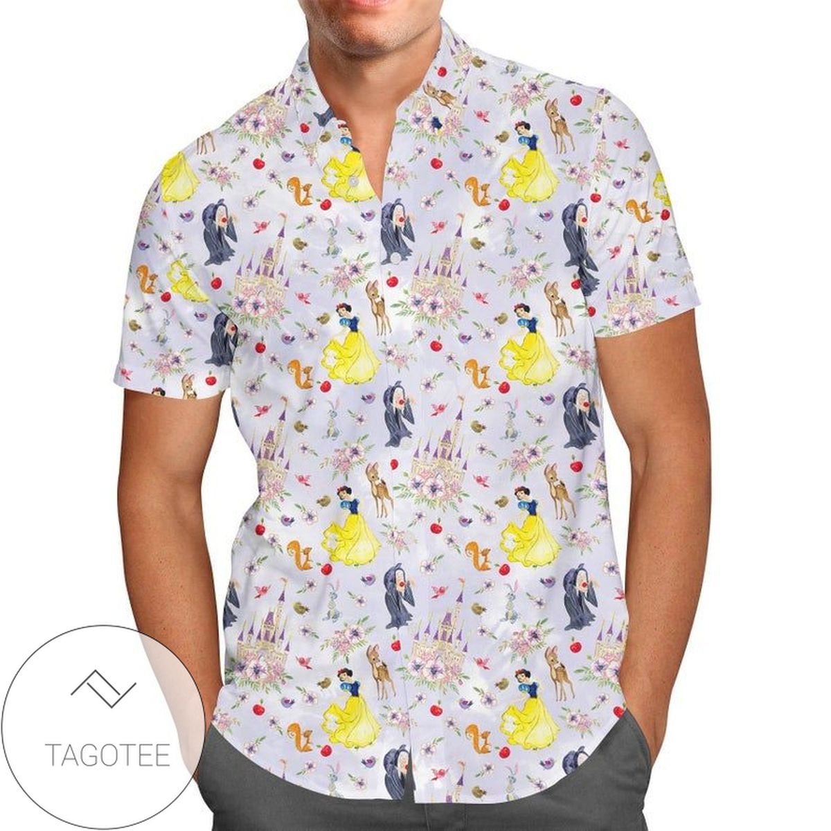 Watercolor Sailboat Hawaiian Shirt