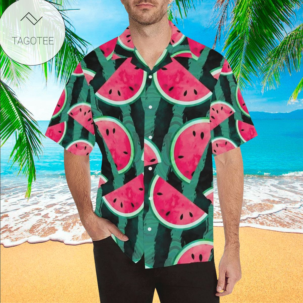 Watermelon Hawaiian Shirt Watermelon 3D Printed Shirt