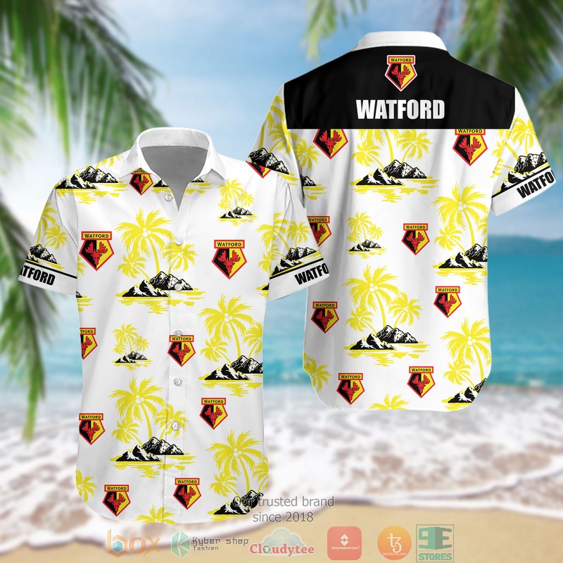 Watford Premier League Hawaii 3D Shirt