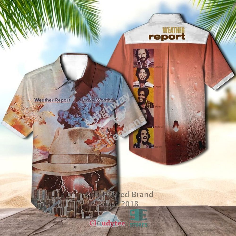 Weather Report I Sing the Body Electric Casual Hawaiian Shirt