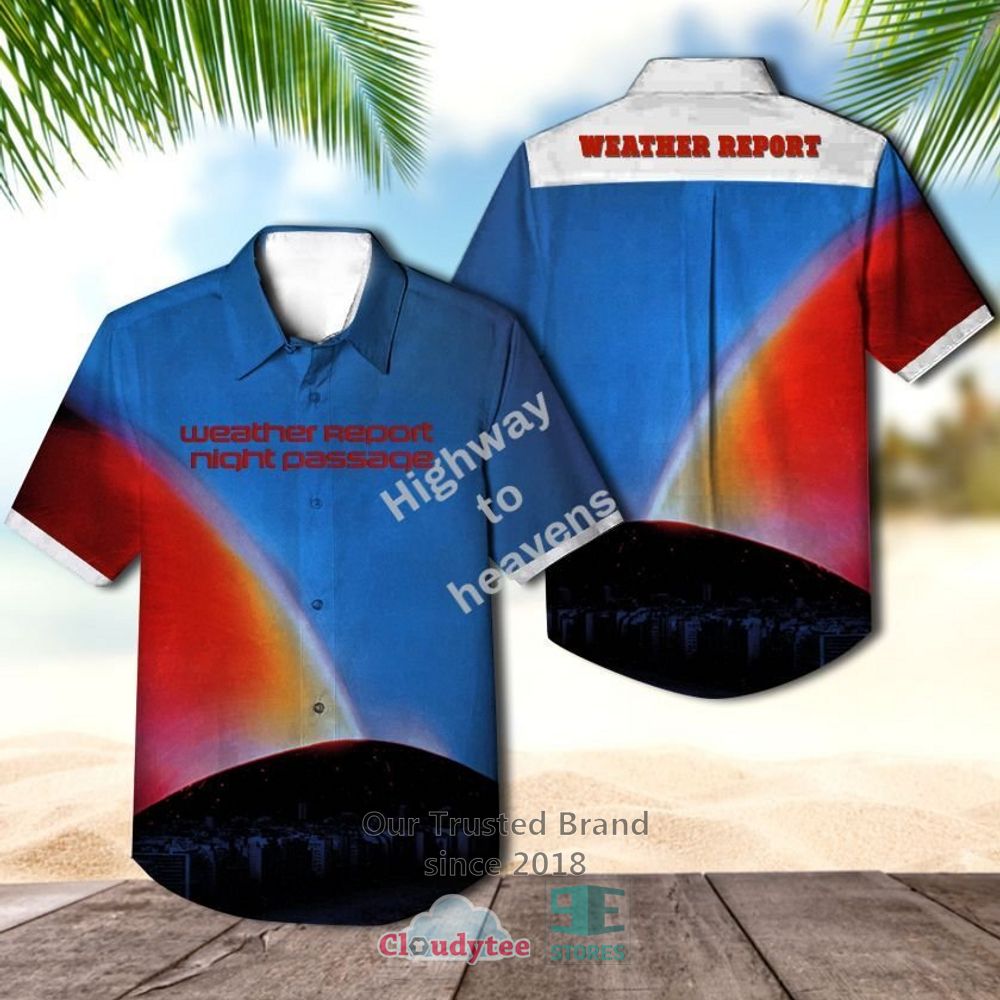 Weather Report Procession Casual Hawaiian Shirt