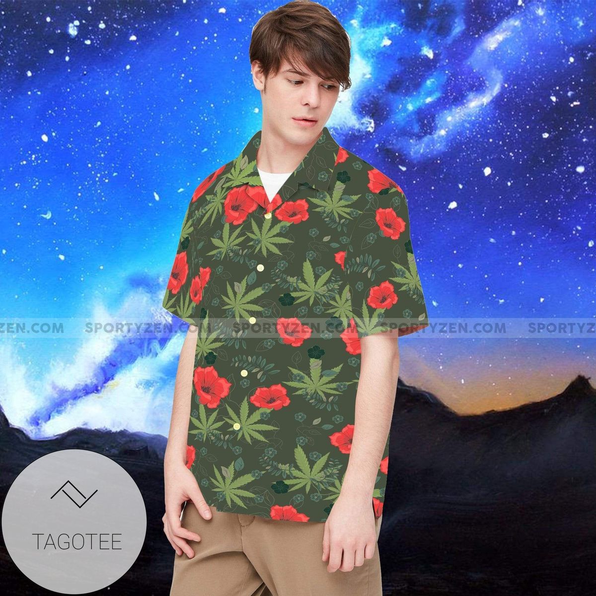 Weed Pattern 2022 Authentic Hawaiian Shirts 1708dh