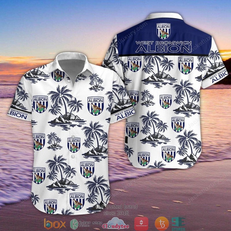 West Bromwich Albion F.C Hawaiian Shirt, Beach Short