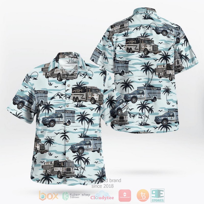 West Jordan Fire Department Utah Hawaiian shirt