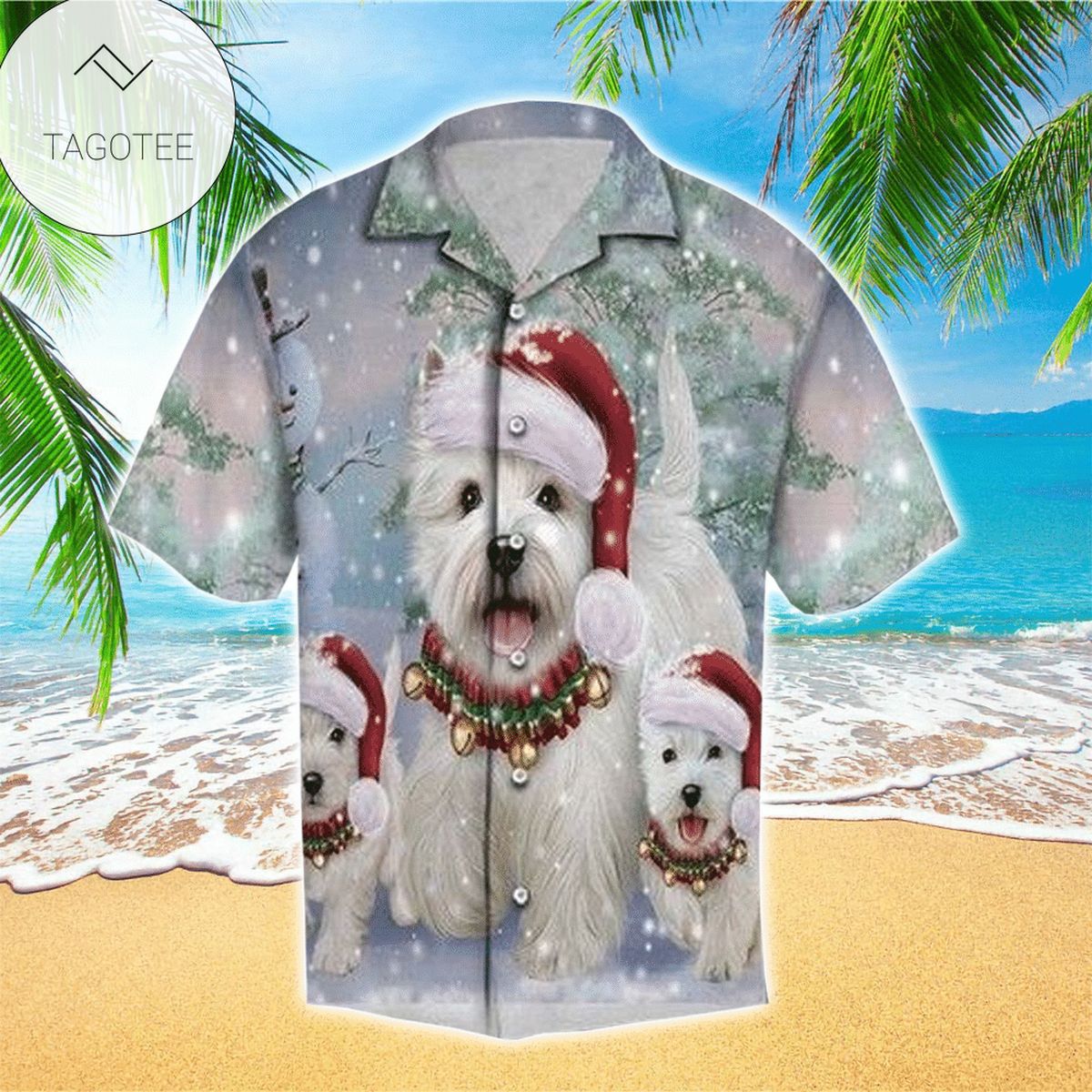 West Highland Hawaiian Shirt Perfect Gift Ideas For West Highland Dog Lover