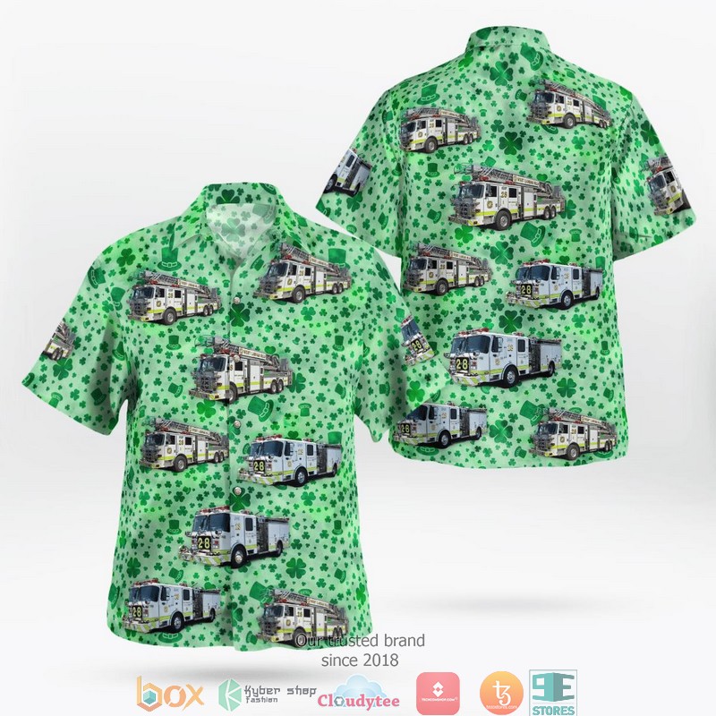 West Nyack New York West-Nyack Fire-Department Hawaiian Shirt