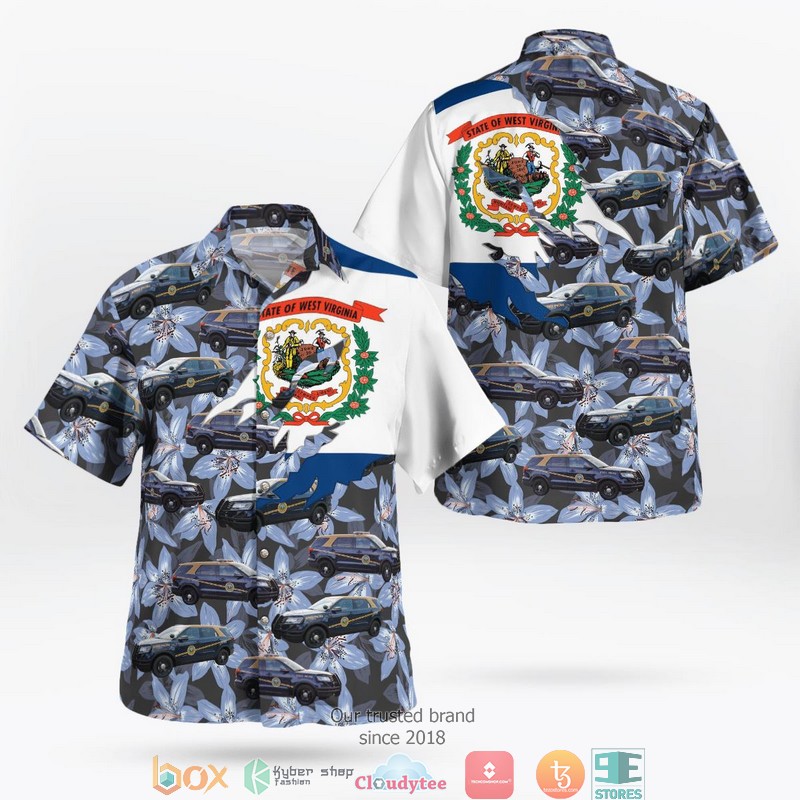 West Virginia Berkeley County EMS Hawaiian Shirt