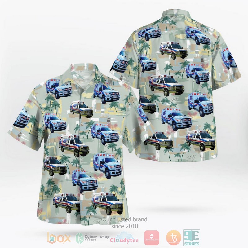 West Virginia South Charleston Fire Department Hawaiian shirt