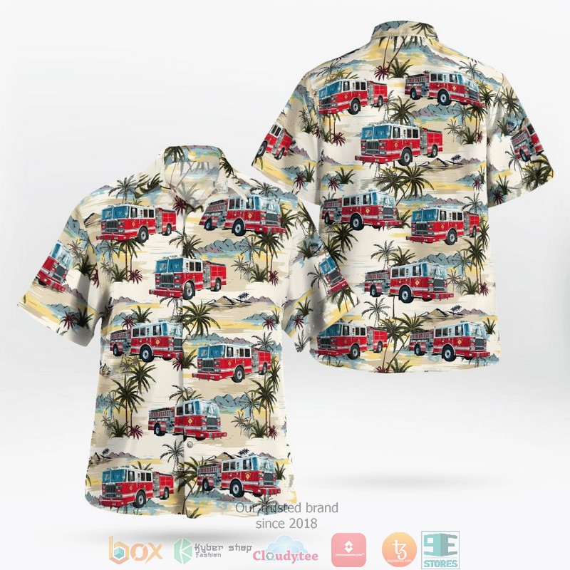 West-Nyack Fire-Department West Nyack New York Hawaiian Shirt