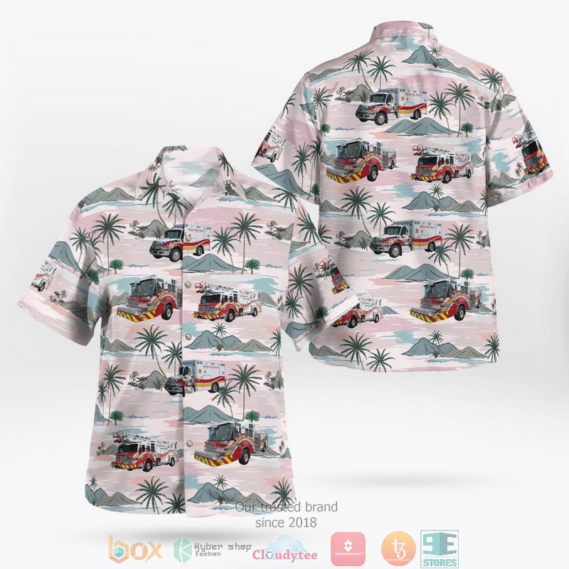 WestJet Boeing 737-8 MAX Hawaiian Shirt