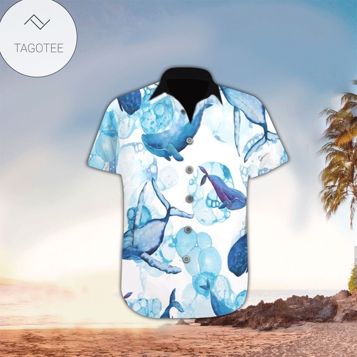 Whale Hawaiian Shirt Perfect Gift Ideas For Whale Lover