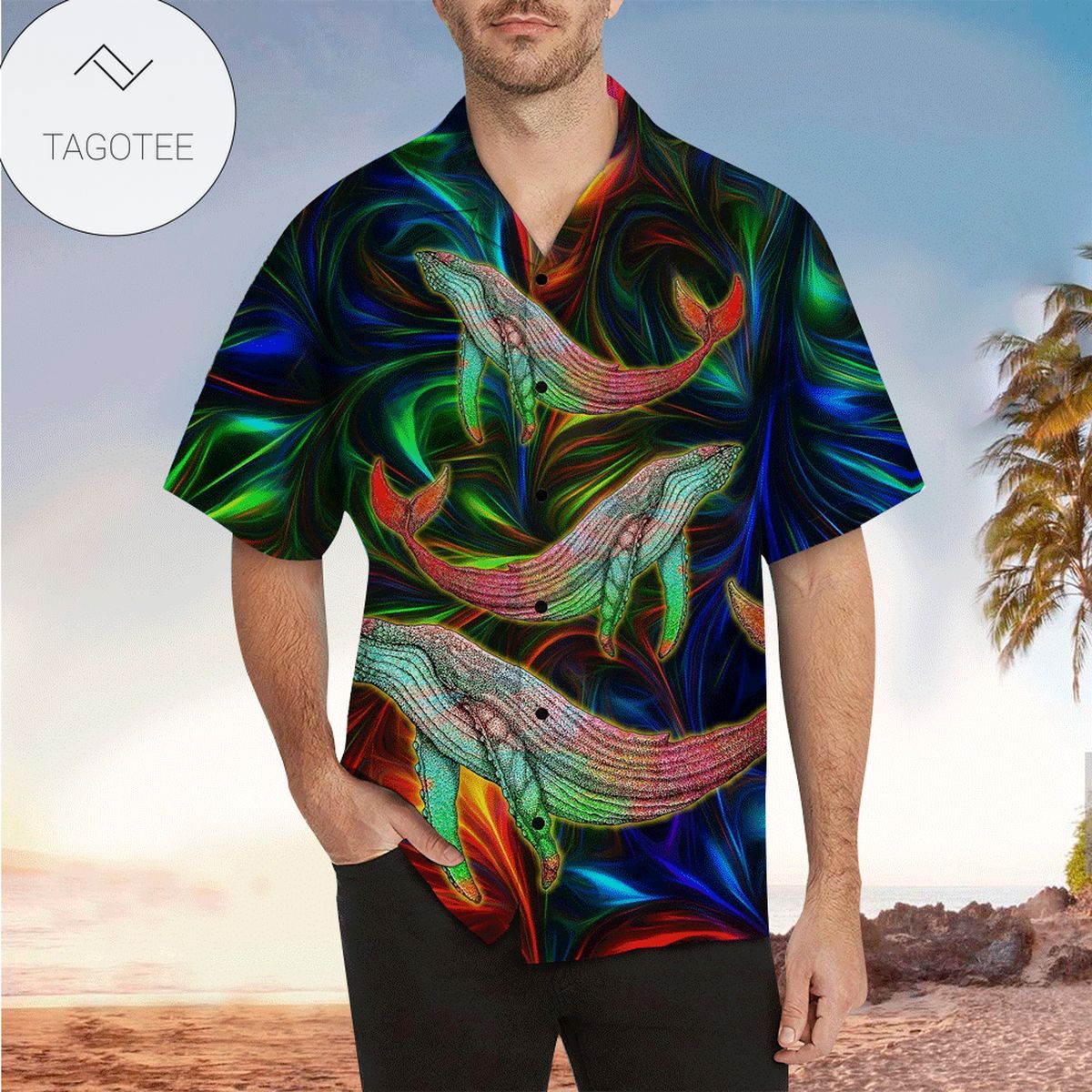 Whales Lovers 3d Authentic Hawaiian Shirt 2022 V1 Summer Button Up Shirt