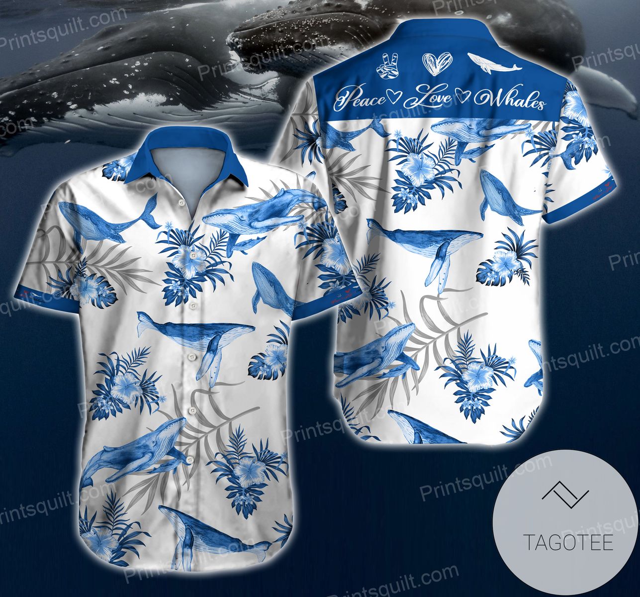 Whale Shirt Whale Hawaiian Shirt For Whale Lovers