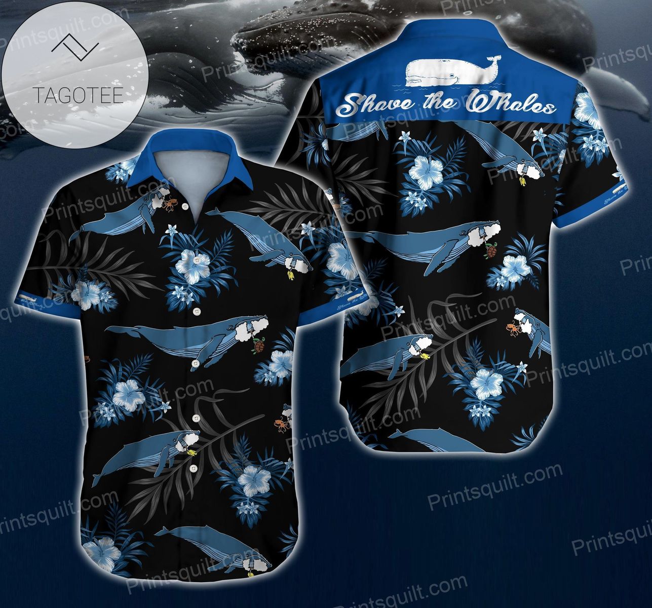 Whales Lovers 3d Authentic Hawaiian Shirt 2022 V1 Summer Button Up Shirt