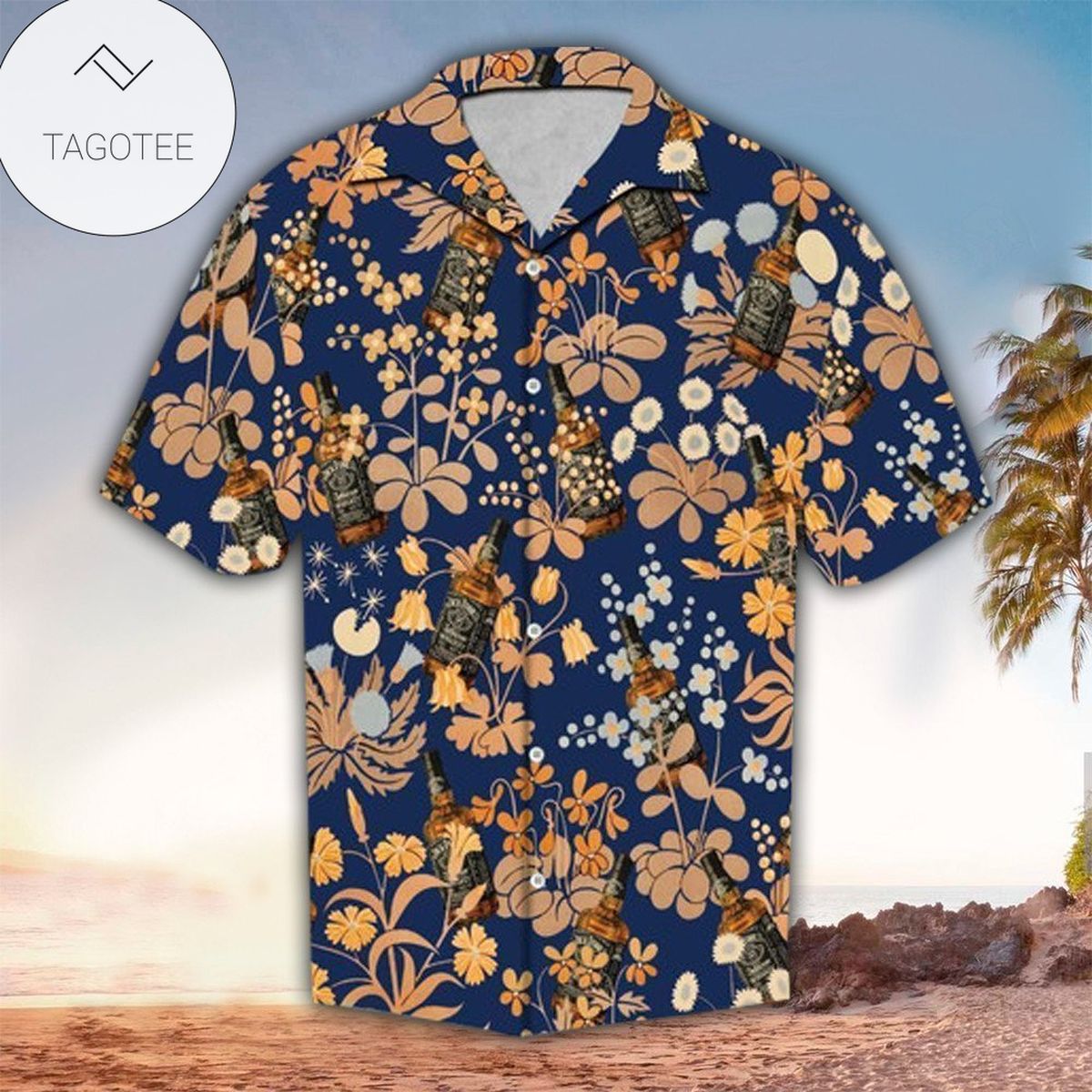 Whiskey Aloha Shirt Perfect Hawaiian Shirt For Whiskey Lover