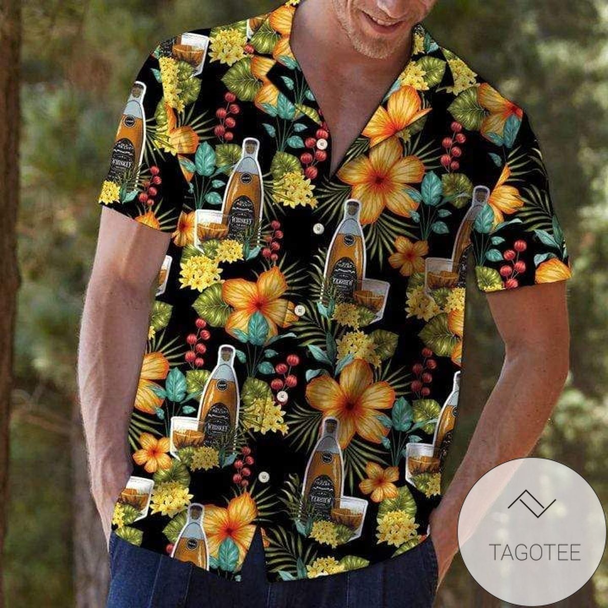 Whiskey Shirt Whiskey Hawaiian Shirt For Whiskey Lovers