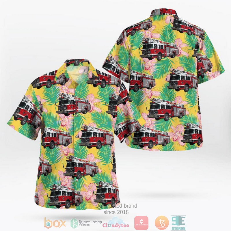 White German Shepherds pattern Independence Day Is Coming Hawaiian Shirt