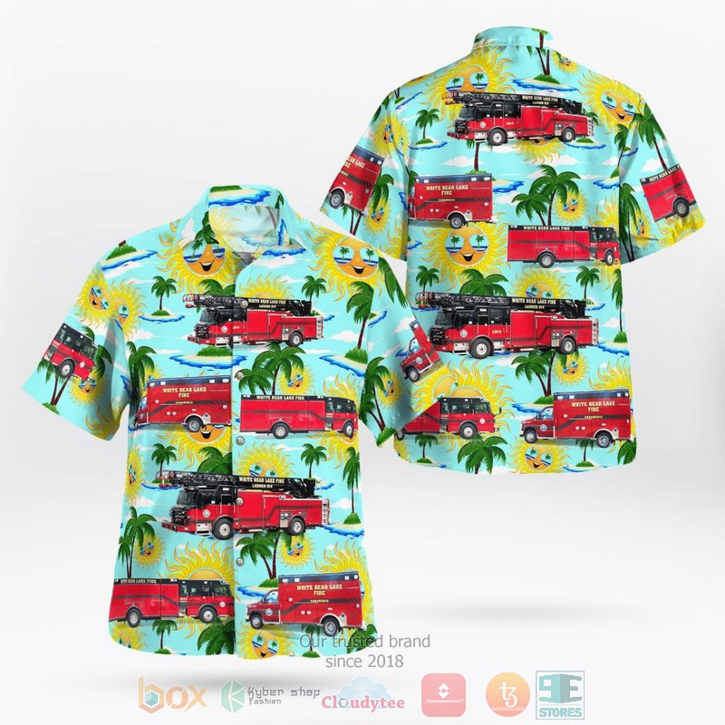 White Bear Lake Police Department Hawaiian Shirt