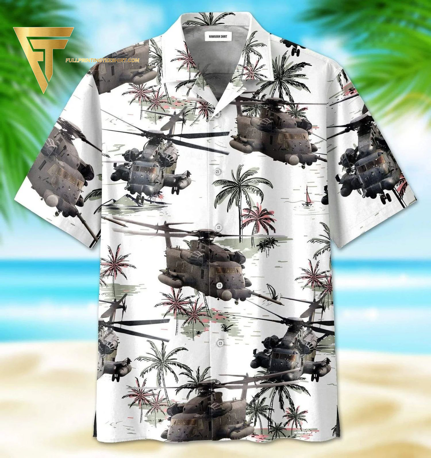 [Top Trending] Alien Face Hugger Casual Beach Full Printing Hawaiian Shirt