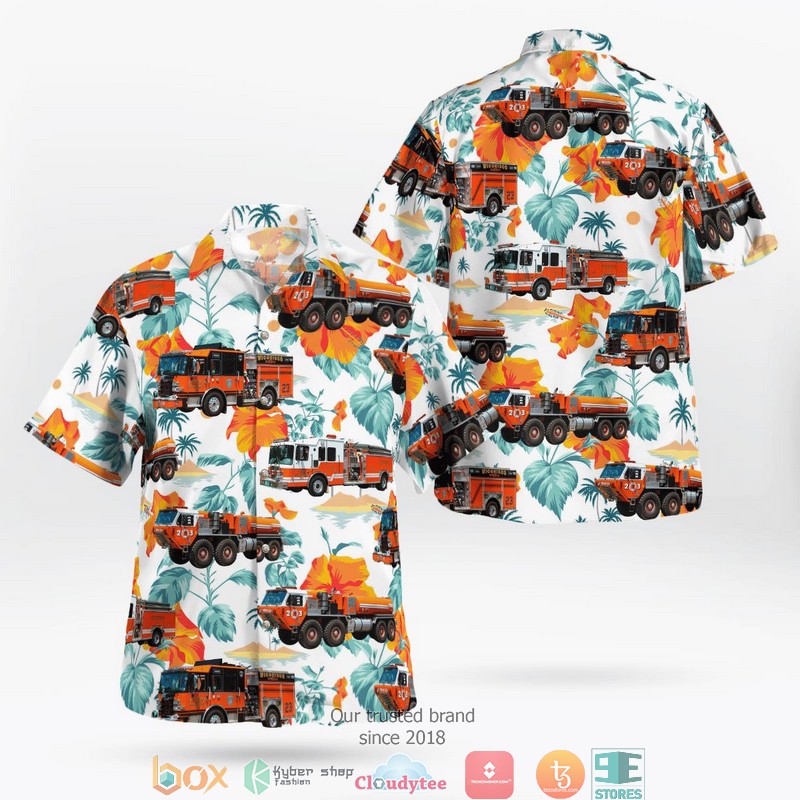 Wiconisco Fire Co Hawaii 3D Shirt