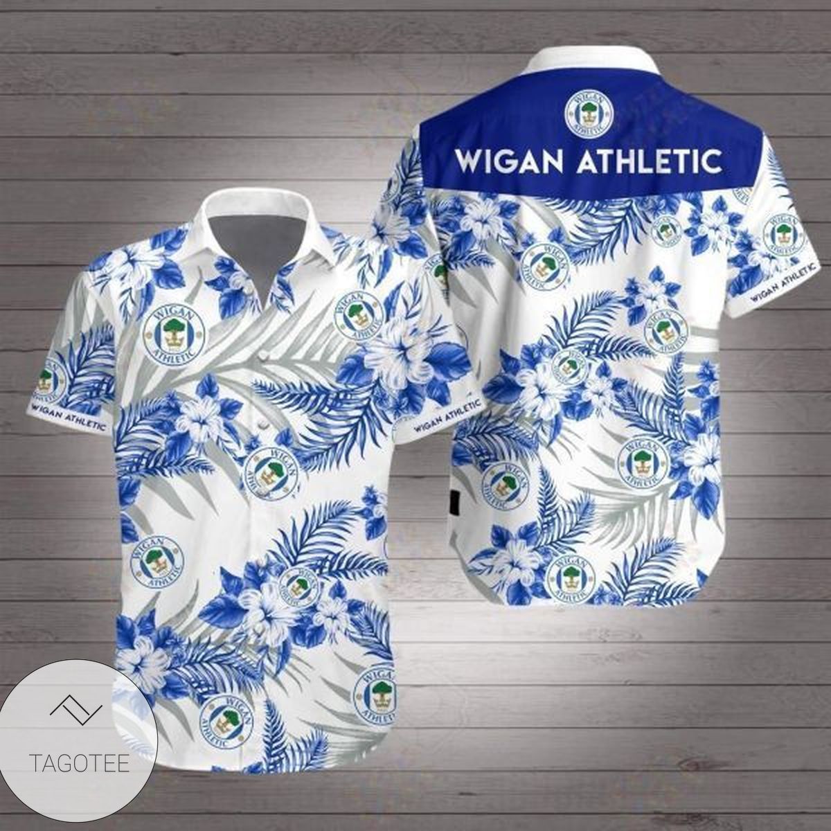 Wigan Athletic Hawaiian Shirt