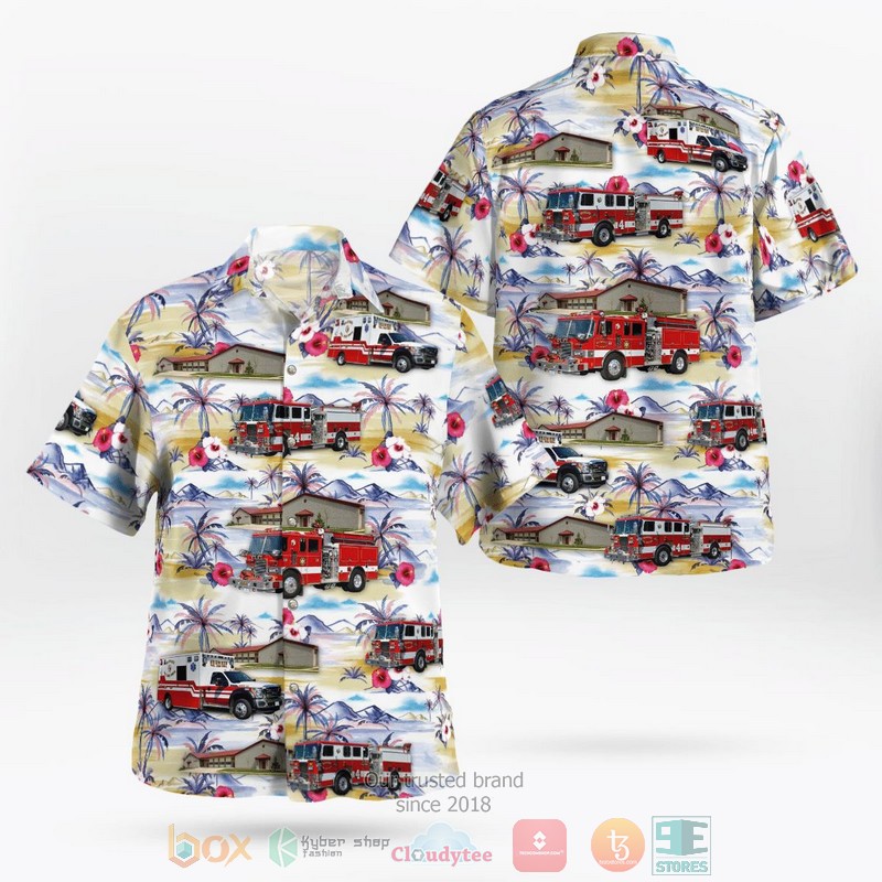 Windcrest Fire Department Windcrest Texas Hawaiian Shirt