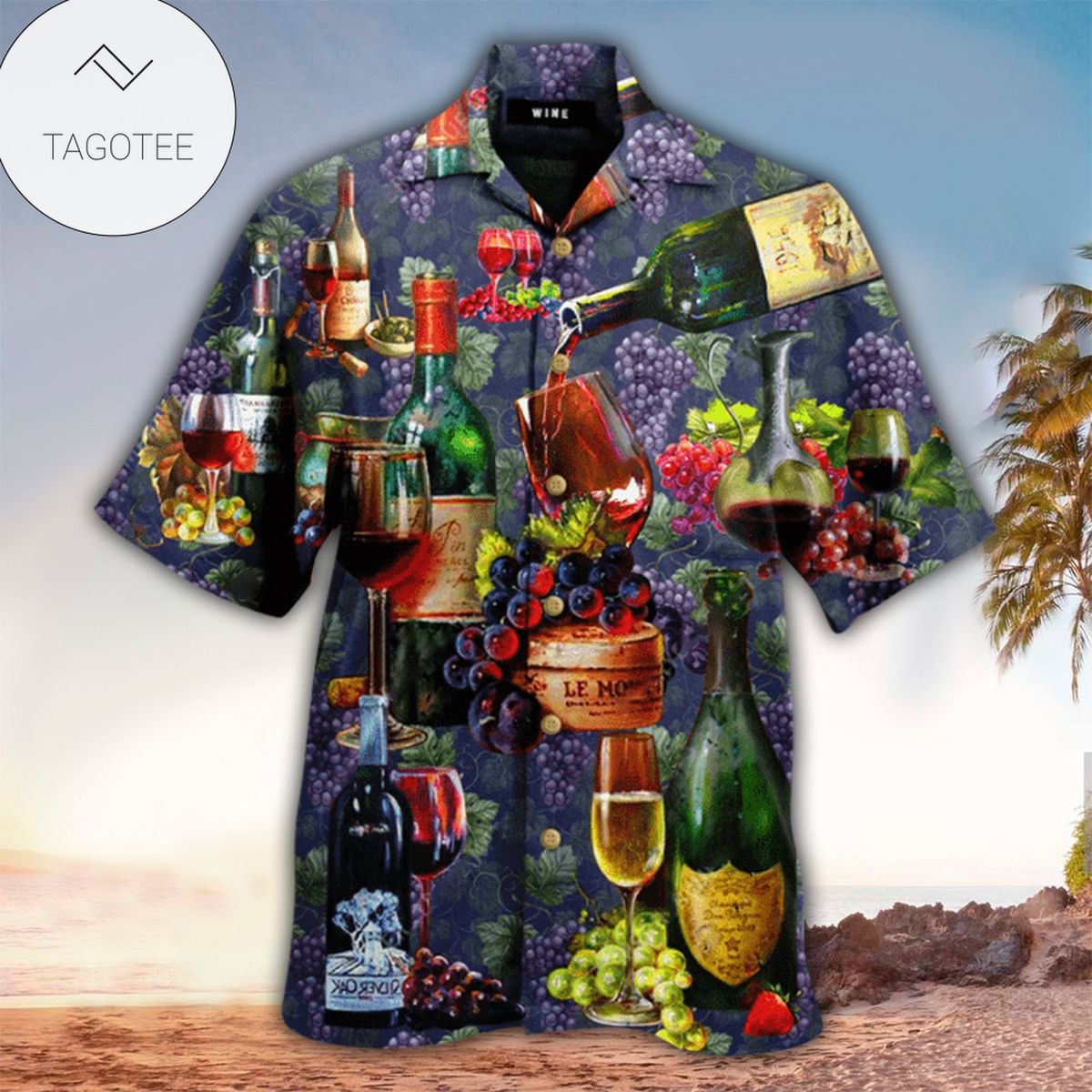 Wine Shirt Wine Hawaiian Shirt For Wine Lovers