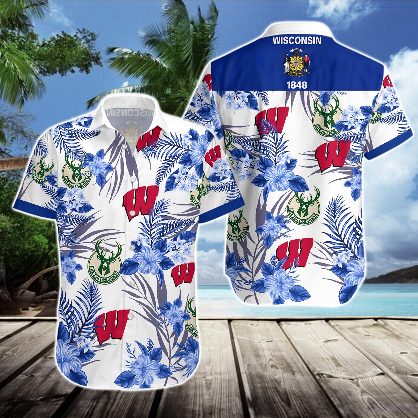 World Landmarks Map Hawaiian Shirt