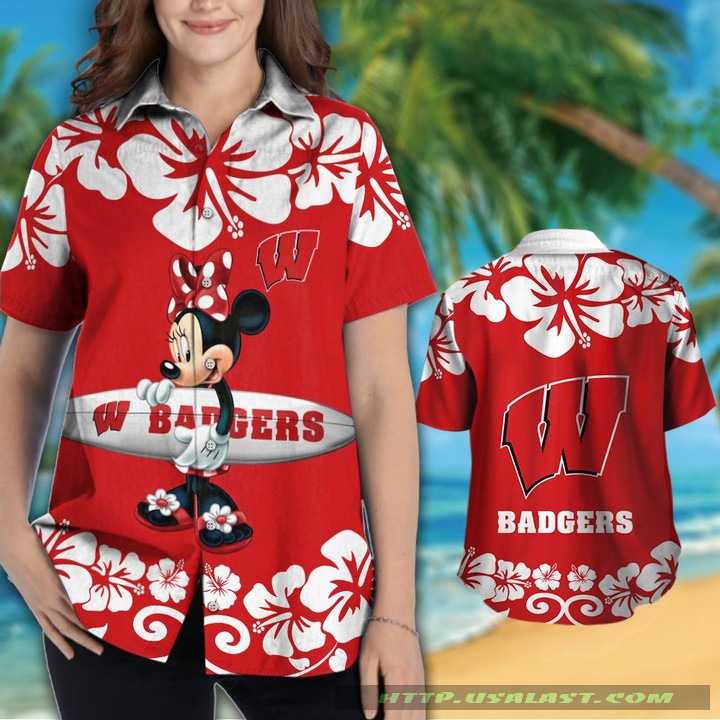 Wisconsin Badgers NCAA Pirates Aloha Hawaiian Shirt