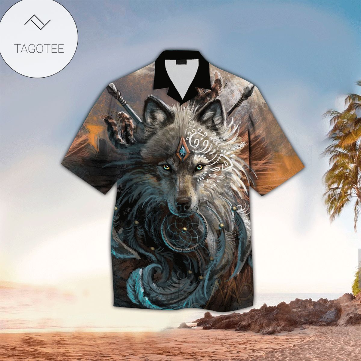 Wolves Aloha Hawaii Shirt Perfect Hawaiian Shirt For Wolves Lover