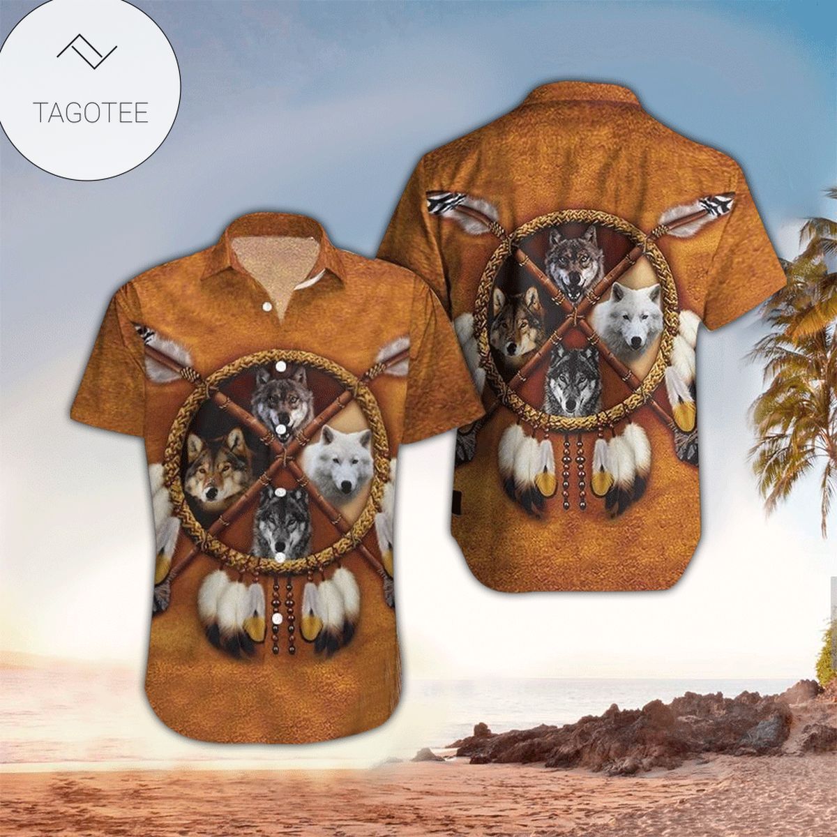 Wolves Hawaiian Shirt Perfect Wolves Clothing