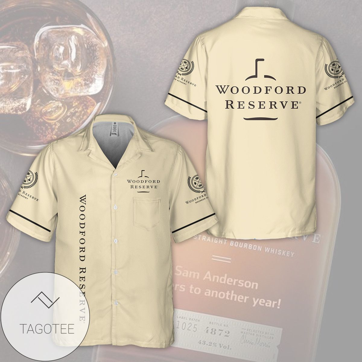 Woodford Reserve Hawaiian Shirt