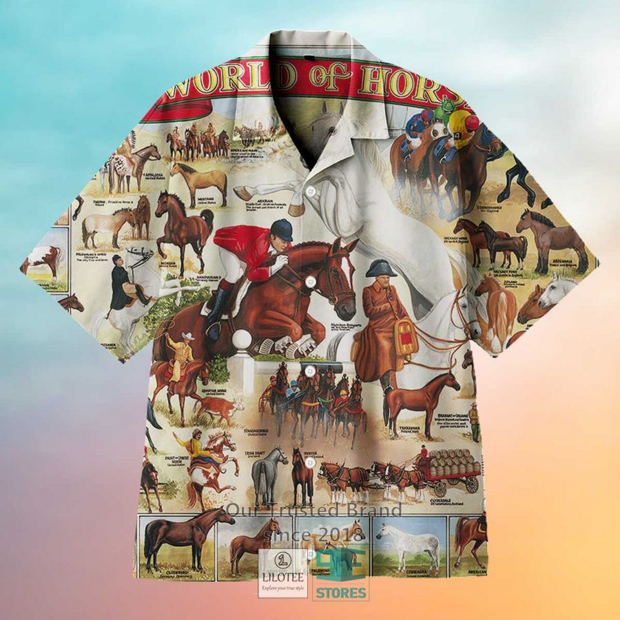 World of Travel Casual Hawaiian Shirt