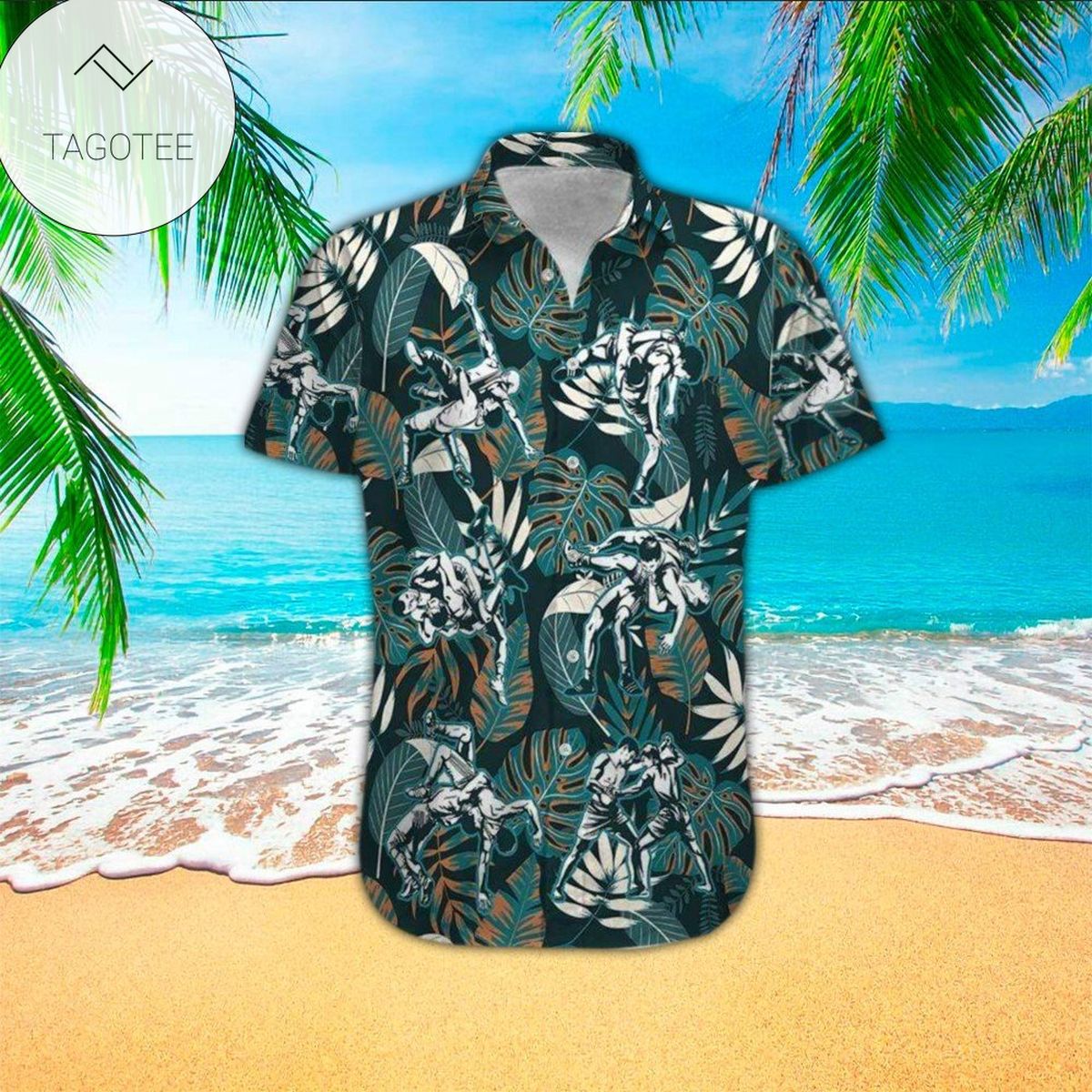 Wrestling Aloha Shirt Hawaiian Shirt For Wrestling Lovers