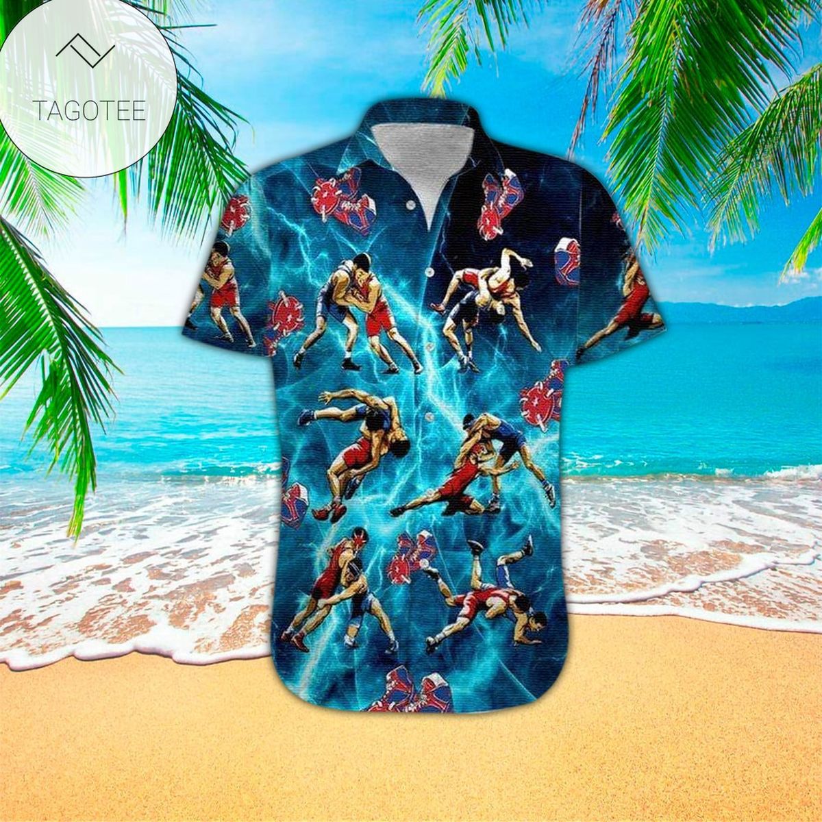 Wrestling Shirt Wrestling Hawaiian Shirt For Wrestling Lovers