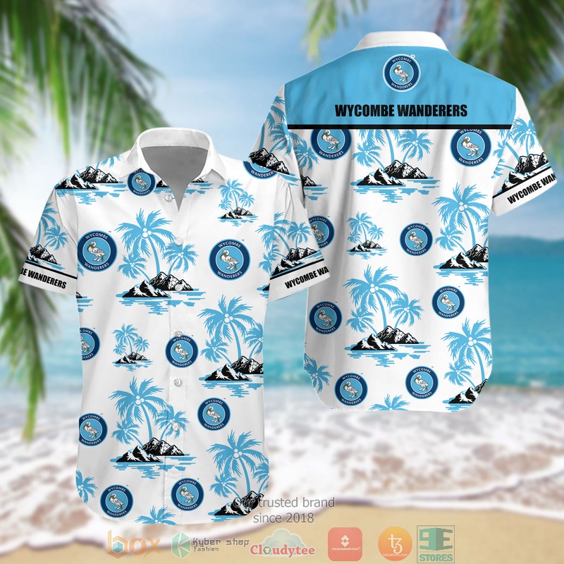 Wycombe Wanderers Premier League Hawaii 3D Shirt