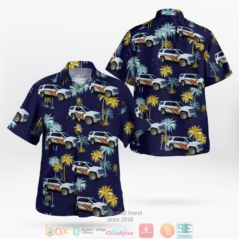 xas Irving Fire Department Hawaiian Shirt