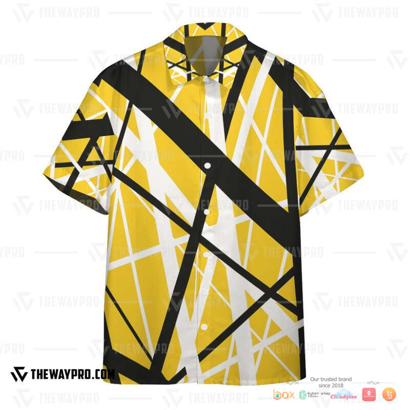 Yellow Checker Taxi Cab Independence Day Aloha Shirt