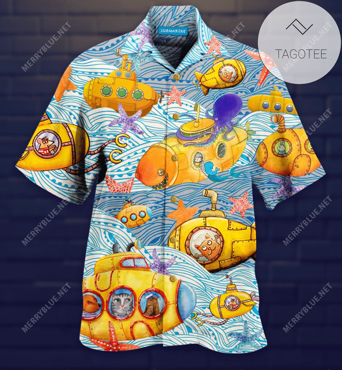 Yellow Tail Hawaii Shirt