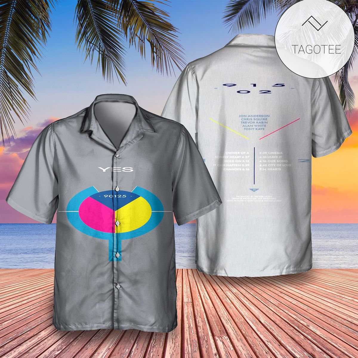 Yellow Tail Hawaii Shirt