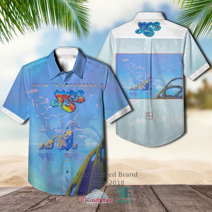 Yes Band Tales from Topographic Oceans Hawaiian Casual Shirt